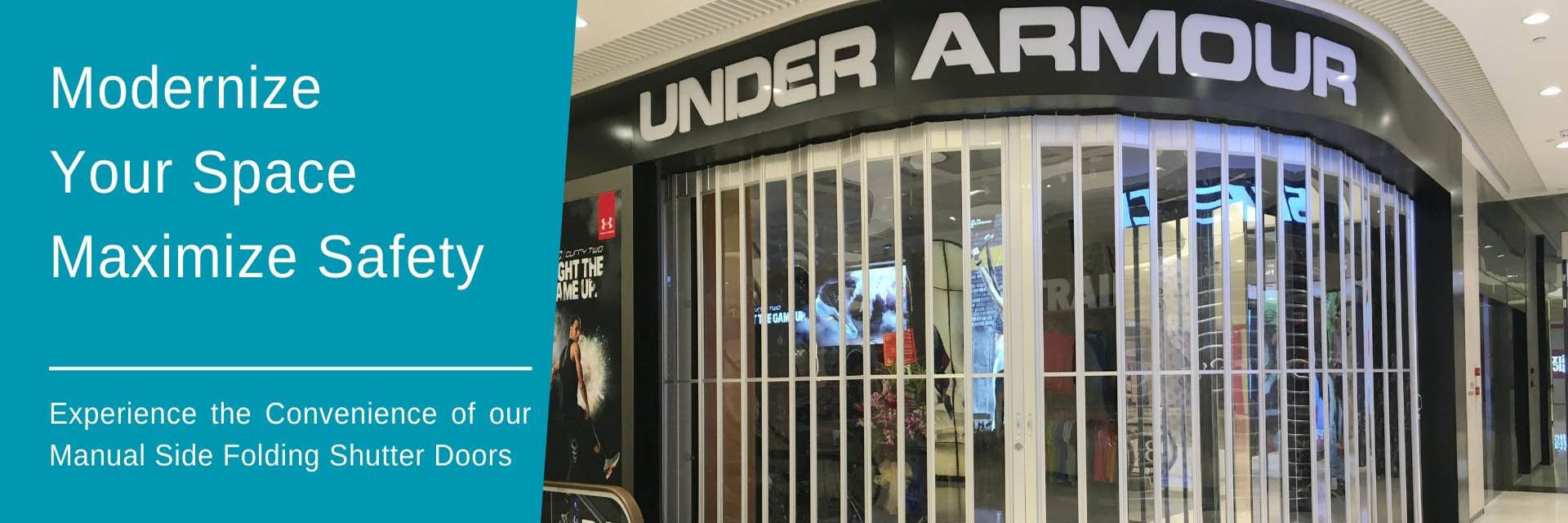 jakość Przejrzyste drzwi z roletą fabryka